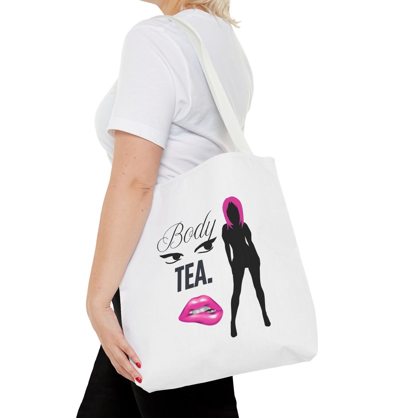Chic Body Tea Tote Bag - Stylish & Empowering Design for Everyday Use