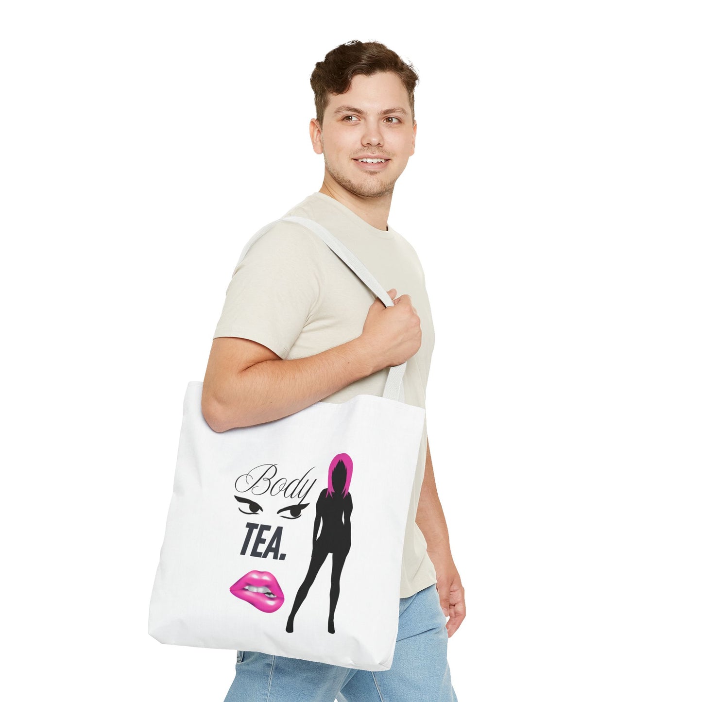 Chic Body Tea Tote Bag - Stylish & Empowering Design for Everyday Use