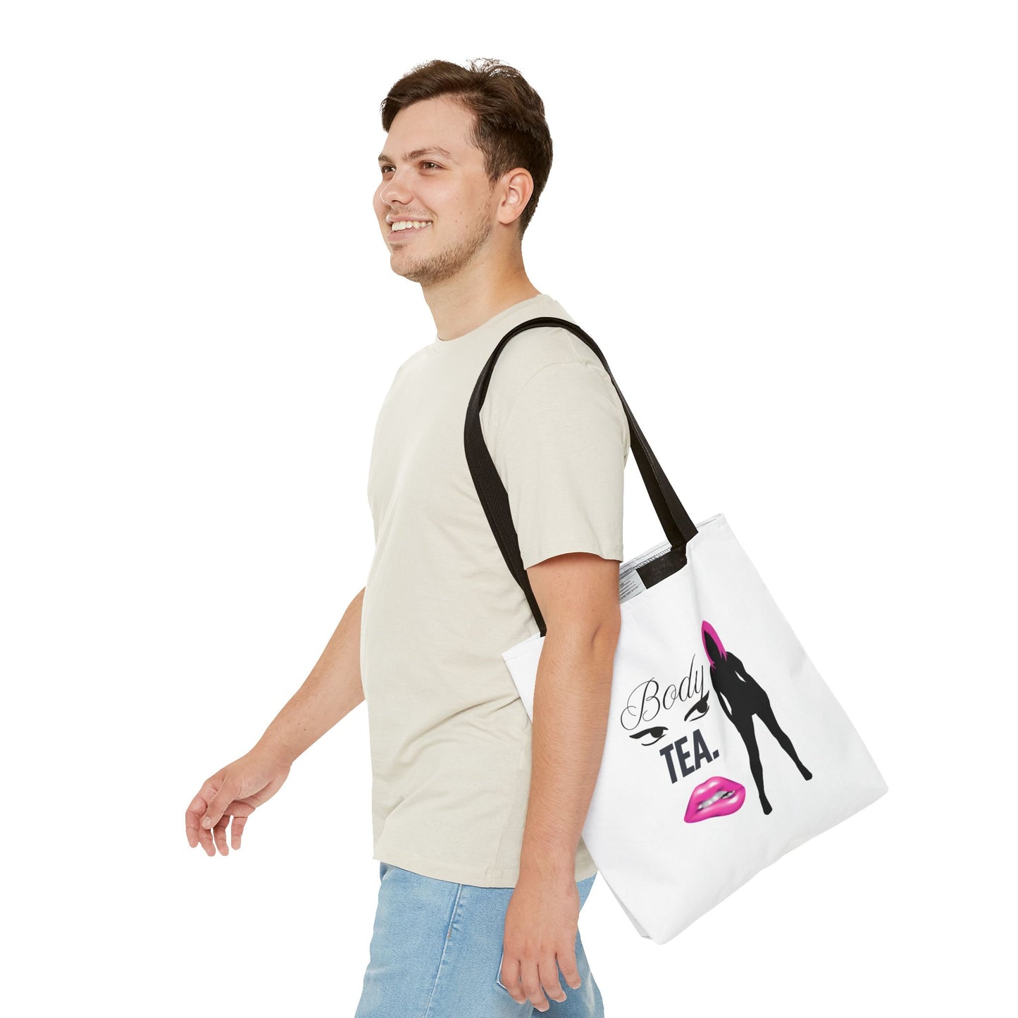 Chic Body Tea Tote Bag - Stylish & Empowering Design for Everyday Use
