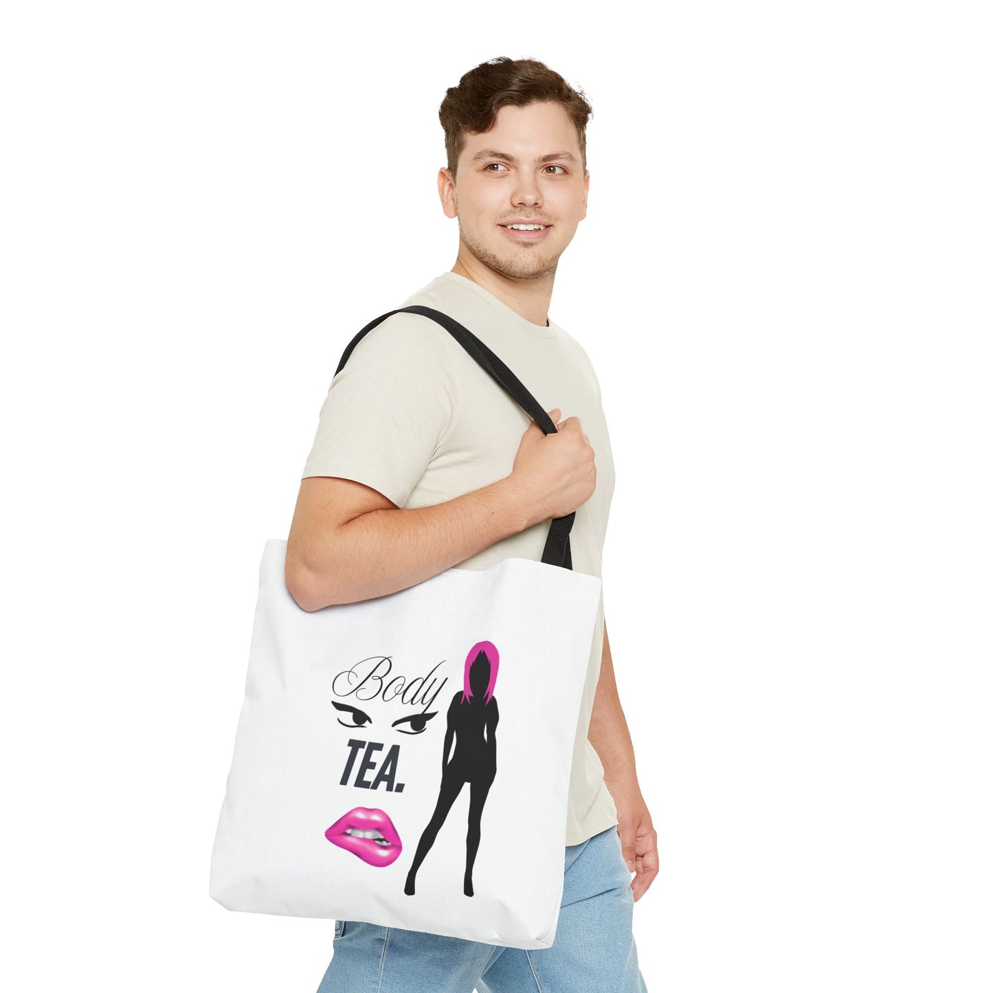 Chic Body Tea Tote Bag - Stylish & Empowering Design for Everyday Use