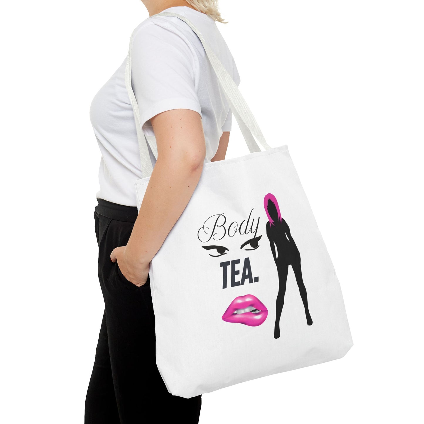 Chic Body Tea Tote Bag - Stylish & Empowering Design for Everyday Use