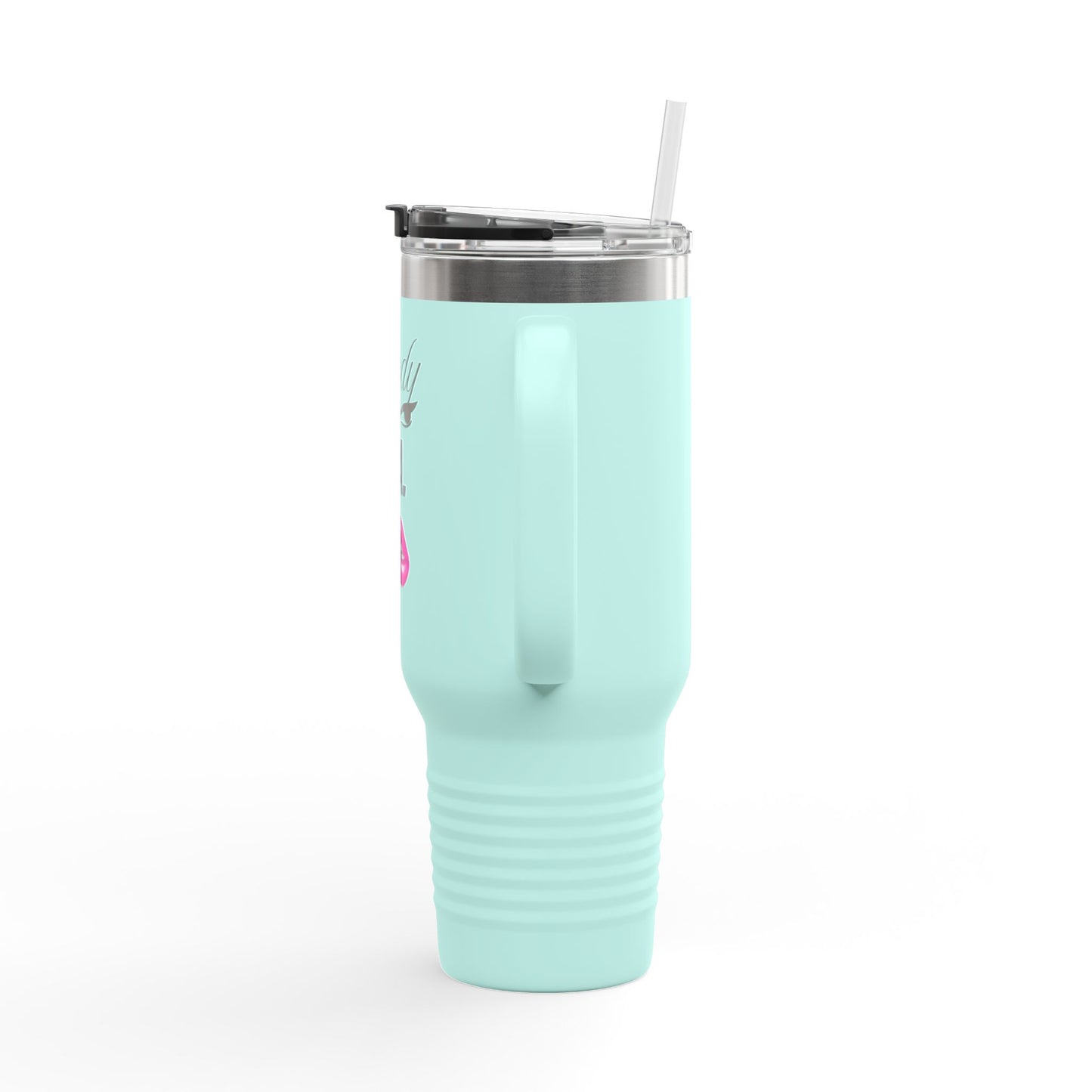 Travel mug/Stanley cup style  - Cute Body Tea Design for Hot & Cold Beverages