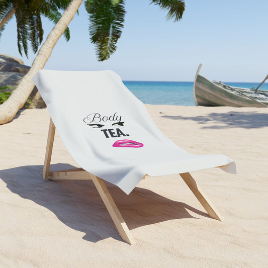 Sassy Body Tea Beach Towel - Chic Summer Essentials for Beach Lovers
